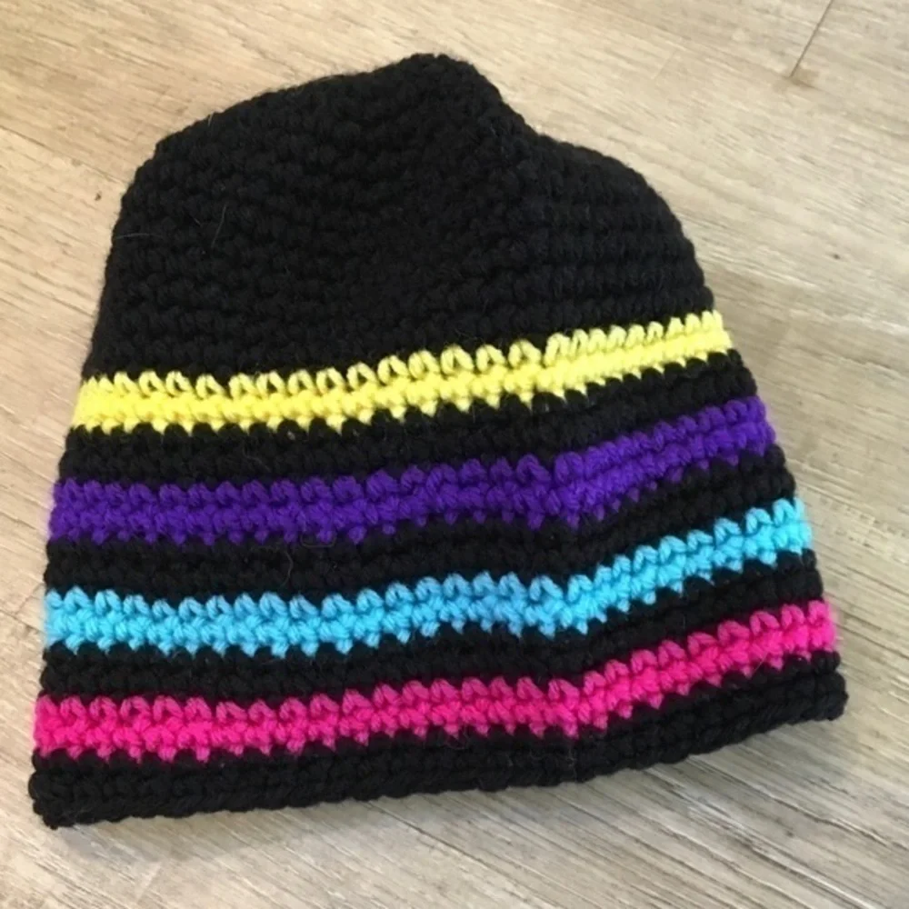 Bundle Handmade Knit Beanie Hats New